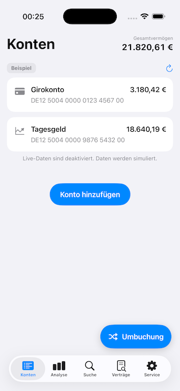 Banking App Screenshot